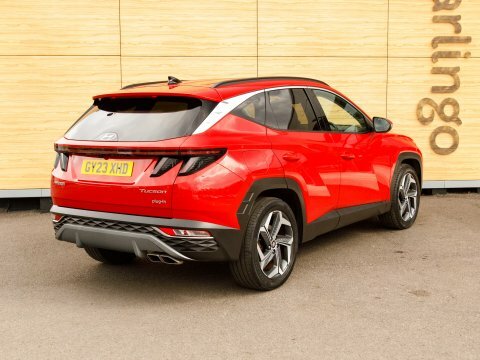 Hyundai Tucson Suv GY23XHD Red #2