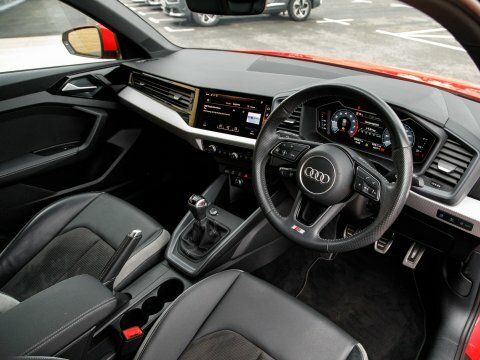 Audi A1 Sportback Tfsi S Line CE19HTX Red #4