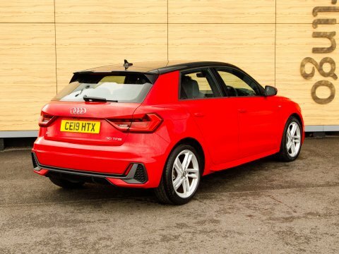 Audi A1 Sportback Tfsi S Line CE19HTX Red #2