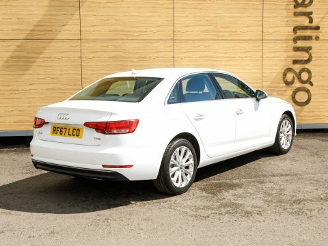 Audi A4 Saloon RF67LCO White #2