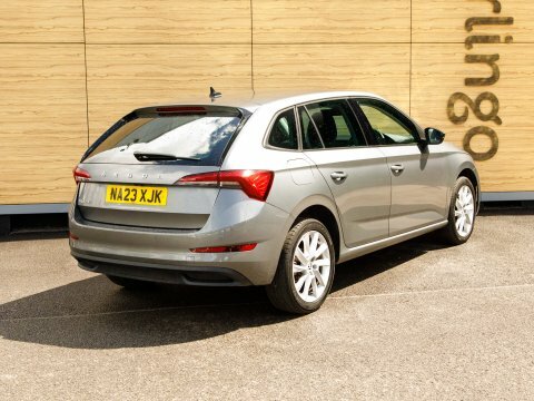 Skoda Scala Hatchback NA23XJK Grey #2