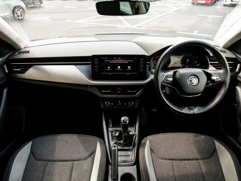 Skoda Scala Hatchback NA23XJK Grey #3