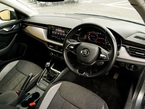 Skoda Scala Hatchback NA23XJK Grey #4