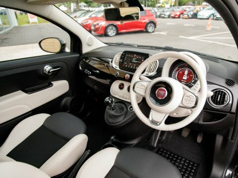 Fiat 500 Hatchback SP72KVK Black #4