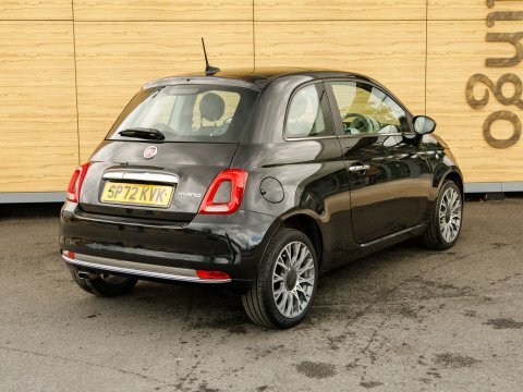Fiat 500 Hatchback SP72KVK Black #2
