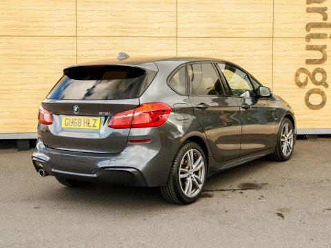 BMW 2 Series 218I M Sport Active Tourer GU68HLZ Grey #2