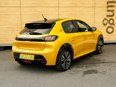 Peugeot 208 Hatchback AF22CDU Yellow #2