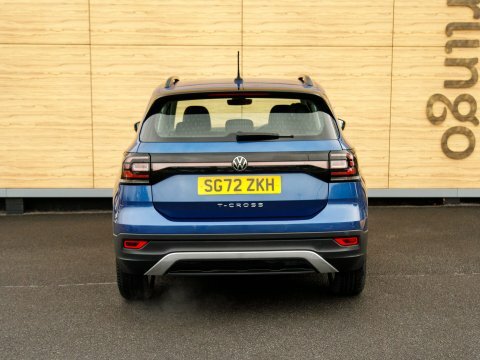 Volkswagen T-Cross Suv SG72ZKH Blue #6