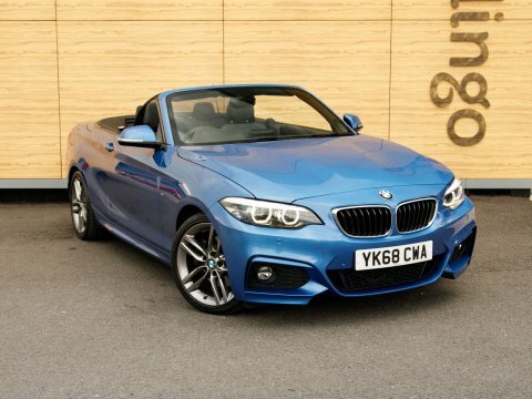 BMW 2 Series Convertible Blue