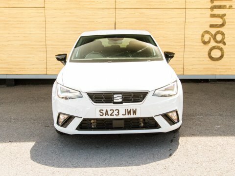 Seat Ibiza Hatchback SA23JWW White #5