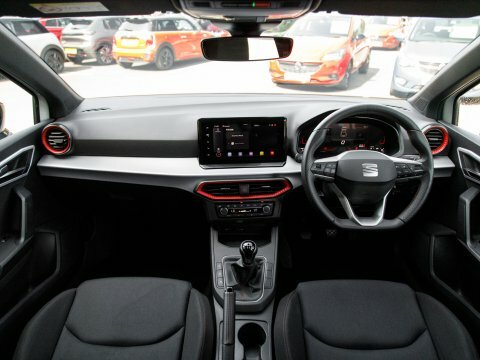 Seat Ibiza Hatchback SA23JWW White #3