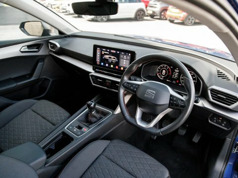 Seat Leon Hatchback YC21AOK Blue #4