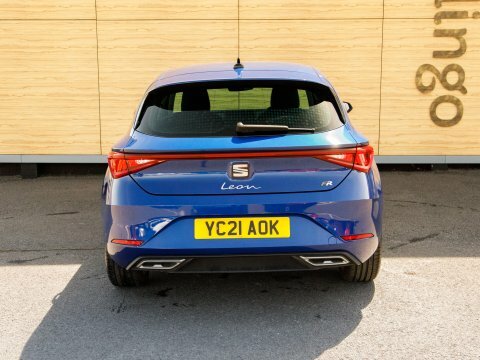 Seat Leon Hatchback YC21AOK Blue #6