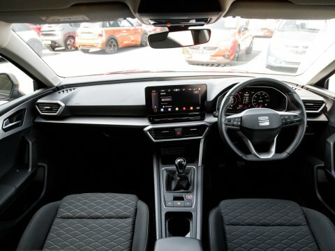 Seat Leon Hatchback YC21AOK Blue #3