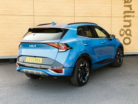 Kia Sportage Suv LV73MVA Blue #2