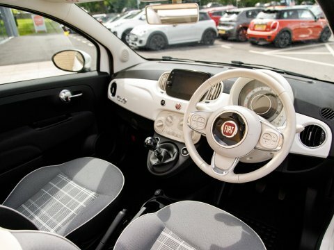 Fiat 500 500 C Lounge PJ19BZM White #4