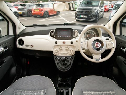 Fiat 500 500 C Lounge PJ19BZM White #3
