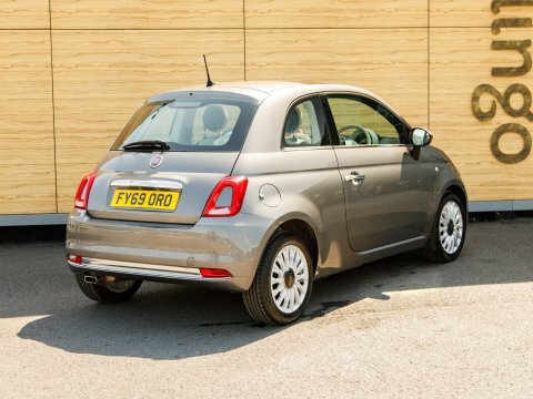 Fiat 500 Hatchback FY69ORO Grey #2