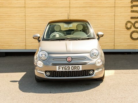 Fiat 500 Hatchback FY69ORO Grey #5