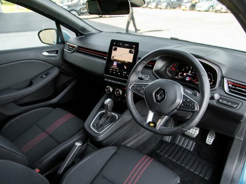 Renault Clio Hatchback HV70JJU Blue #4