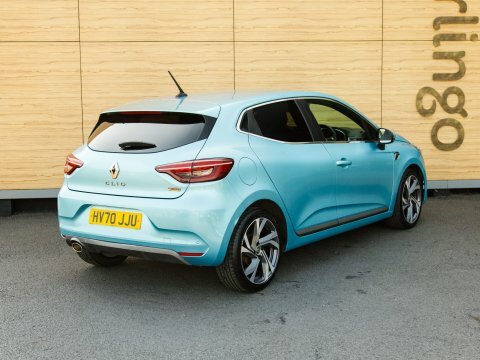 Renault Clio Hatchback HV70JJU Blue #2