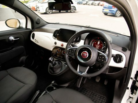 Fiat 500 Hatchback WR73MXE White #4