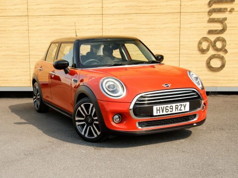 Mini Hatch Hatchback Orange