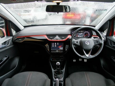 Vauxhall Corsa Hatchback BV68BJO Red #3