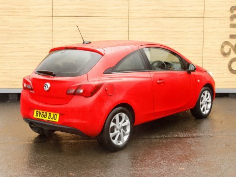 Vauxhall Corsa Hatchback BV68BJO Red #2