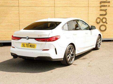 BMW 2 Series Saloon SL70MUU White #2