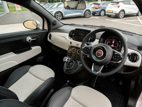 Fiat 500 Hatchback RY21KTJ Pink #4