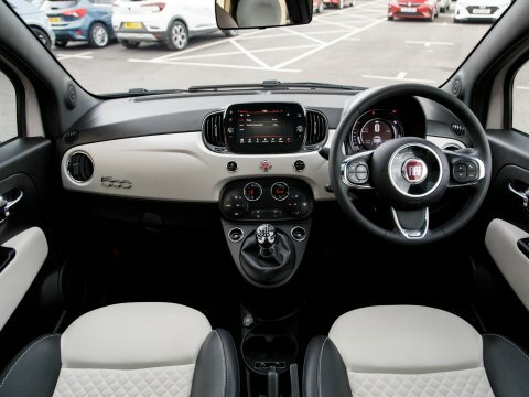 Fiat 500 Hatchback RY21KTJ Pink #3