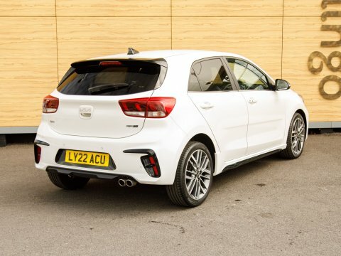 Kia RIO Hatchback LY22ACU White #2
