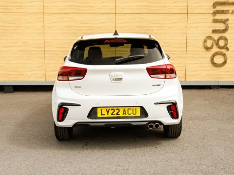 Kia RIO Hatchback LY22ACU White #6