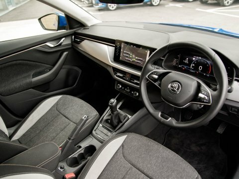 Skoda Scala Hatchback WM23NDK Blue #4