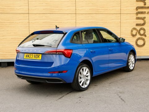 Skoda Scala Hatchback WM23NDK Blue #2