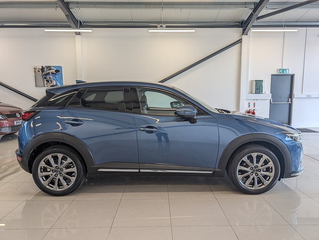 Mazda CX-3 Skyactiv-g Sport Nav VK19KHJ Blue #6