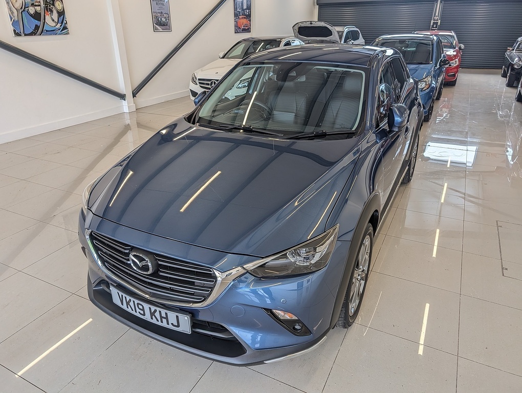 Mazda CX-3 Skyactiv-g Sport Nav VK19KHJ Blue #2