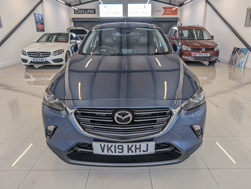 Mazda CX-3 Skyactiv-g Sport Nav VK19KHJ Blue #4
