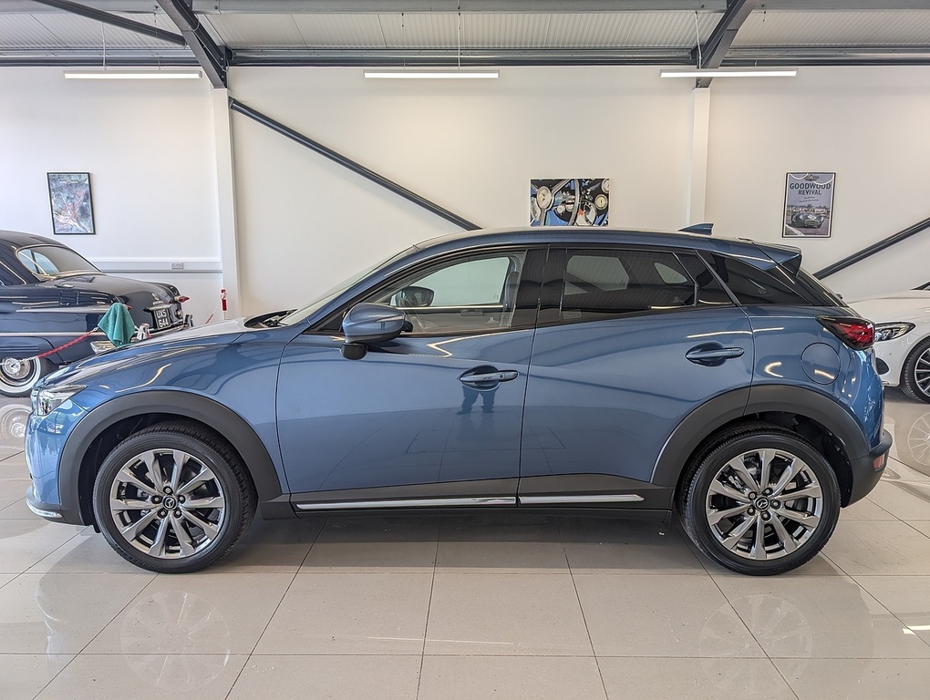 Mazda CX-3 Skyactiv-g Sport Nav VK19KHJ Blue #3