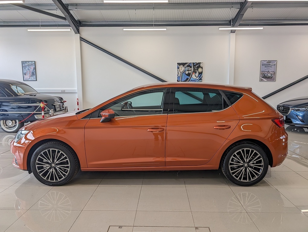 Seat Leon Tsi Xcellence Lux BP19BKZ Orange #2