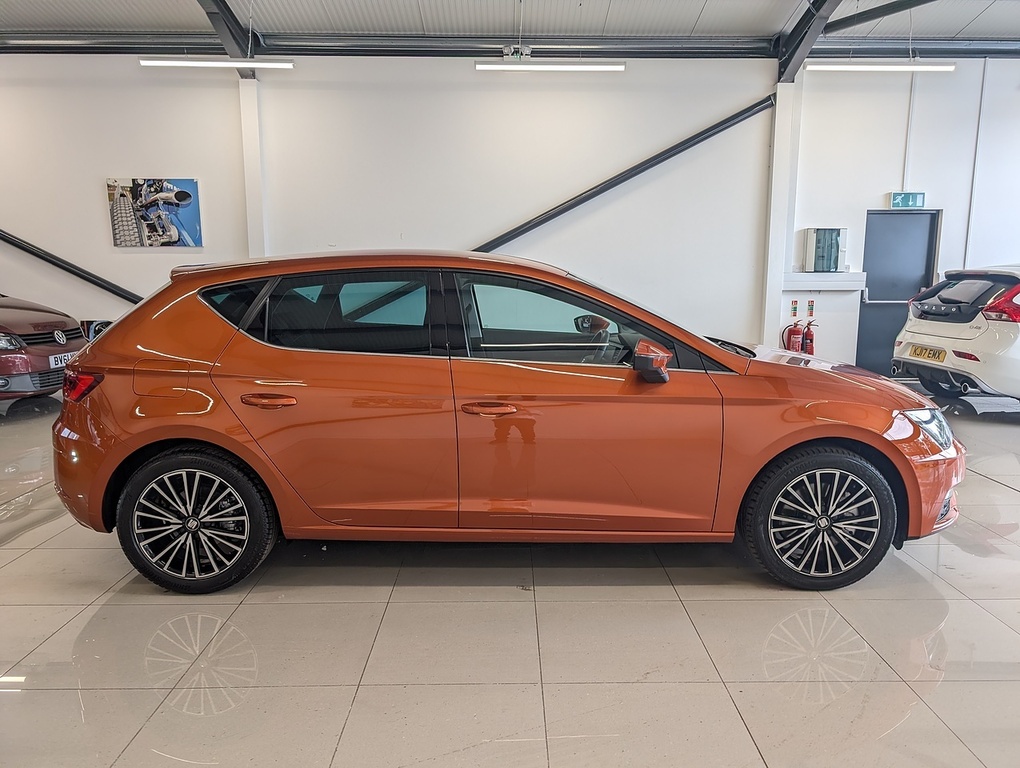 Seat Leon Tsi Xcellence Lux BP19BKZ Orange #5