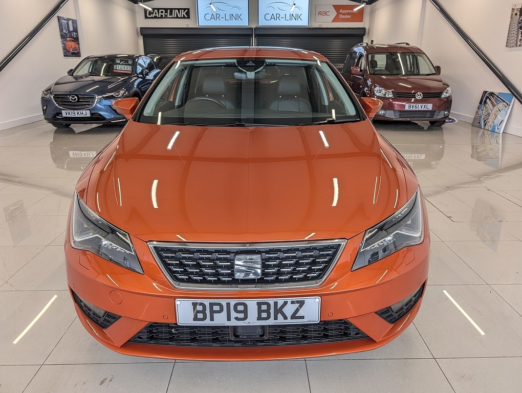 Seat Leon Tsi Xcellence Lux BP19BKZ Orange #3