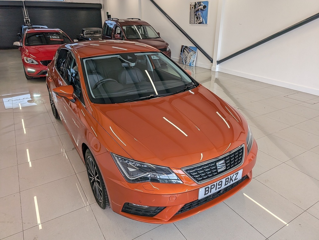 Seat Leon Tsi Xcellence Lux BP19BKZ Orange #6
