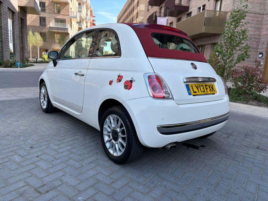 Fiat 500C 1.2 Lounge Euro 5 White #2