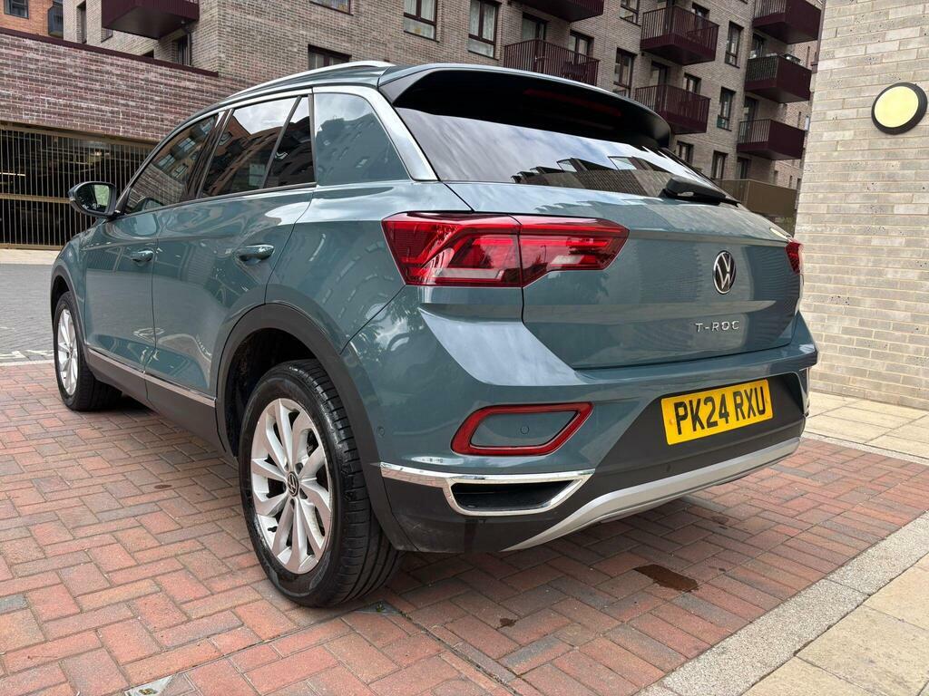 Volkswagen T-Roc 1.5 Tsi Style Euro 6 S S PK24RXU Blue #2