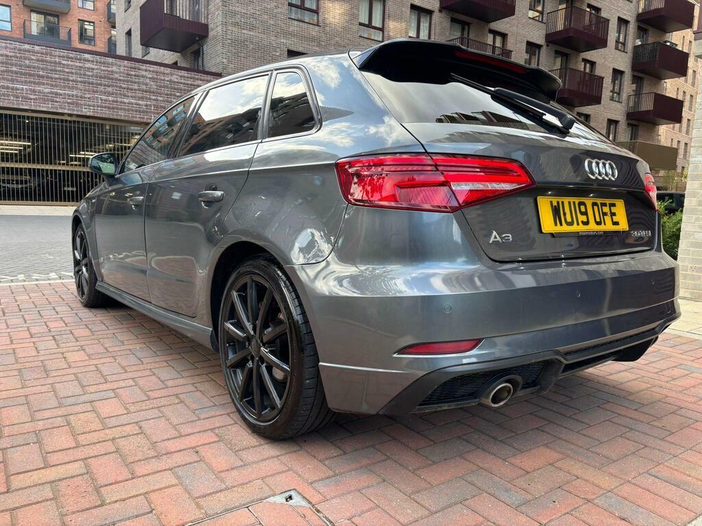 Audi A3 1.0 Tfsi 30 Black Edition Sportback Euro 6 S S WU19OFE Grey #2