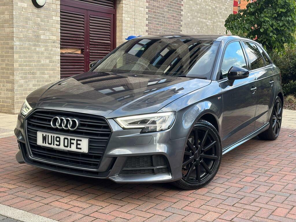 Audi A3 1.0 Tfsi 30 Black Edition Sportback Euro 6 S S WU19OFE Grey #5