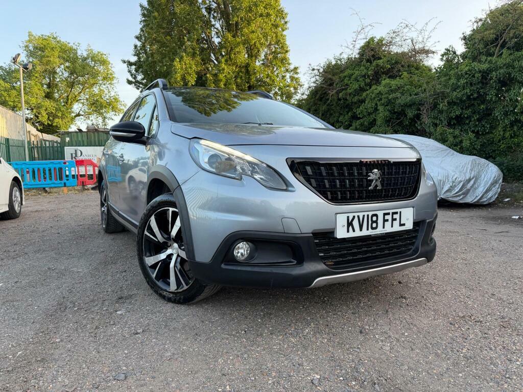 Peugeot 2008 1.2 Puretech Gt Line Euro 6 S S KV18FFL Grey #5