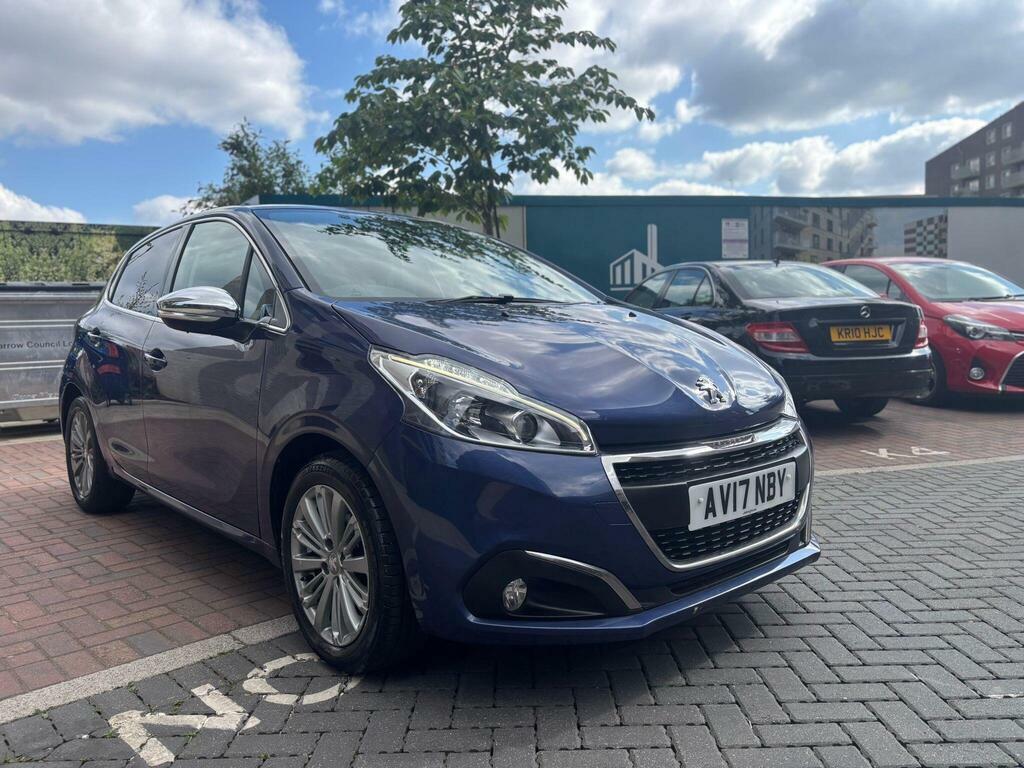 Peugeot 208 1.2 Puretech Allure Euro 6 AV17NBY Blue #6